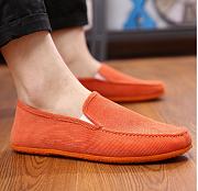 Breathable Canvas Lazy Shoe For Men - 1