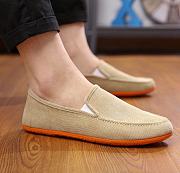 Breathable Canvas Lazy Shoe For Men - 5